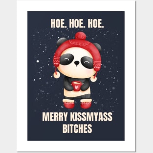 Cute Panda Funny Christmas Memes Edition Posters and Art